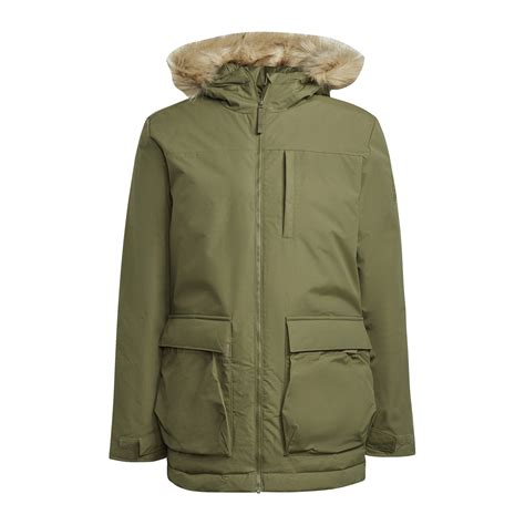 adidas parka grün|Men .